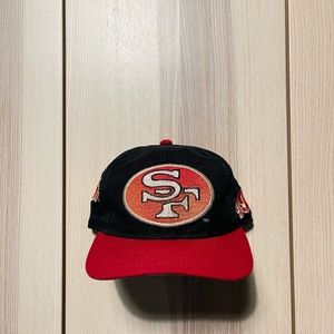 Vintage Sports Specialities San Francisco 49ers Spell‎ Out Block Snapback